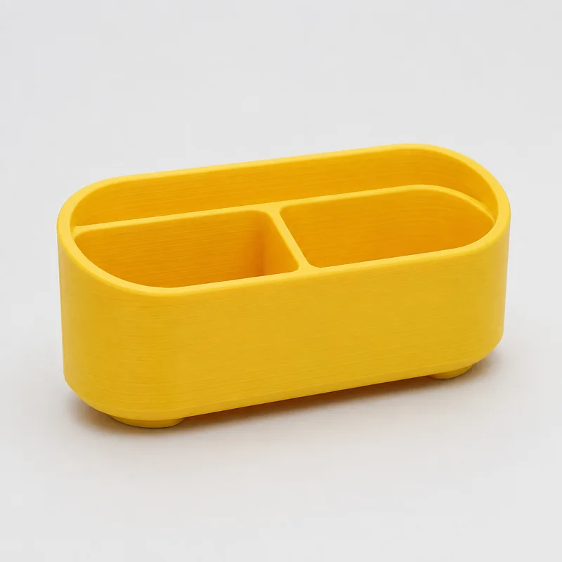 Existing catalog preview of the yellow Sunshine Desk Organizer; product photography is not verified.